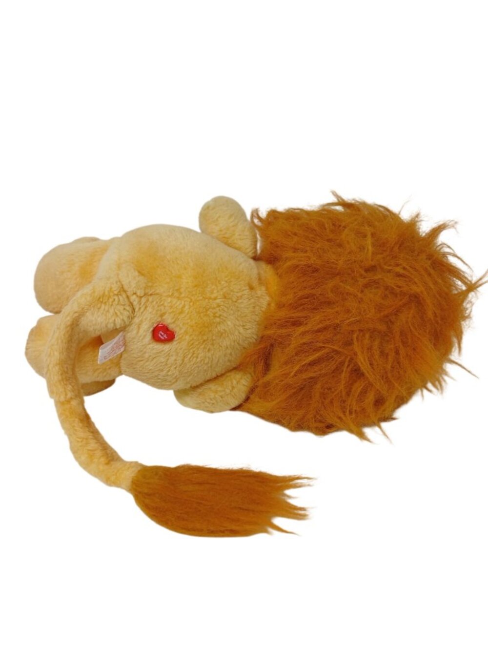 1984 VTG Care Bear Cousins Plush Brave Heart Lion King Crown Kenner #S1-C - Picture 5 of 13
